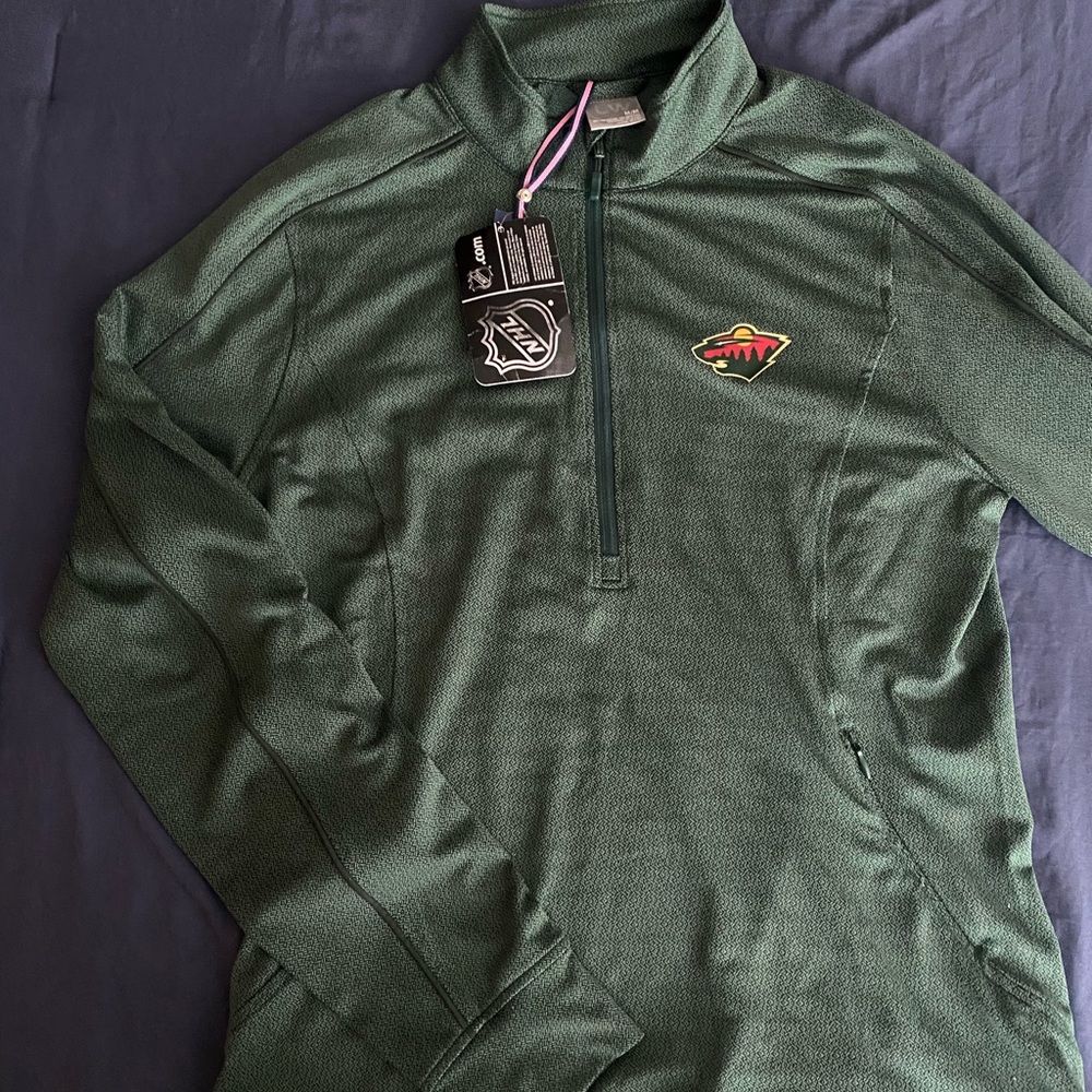 Minnesota Wild NHL Women’s Quarter Zip Pullover
